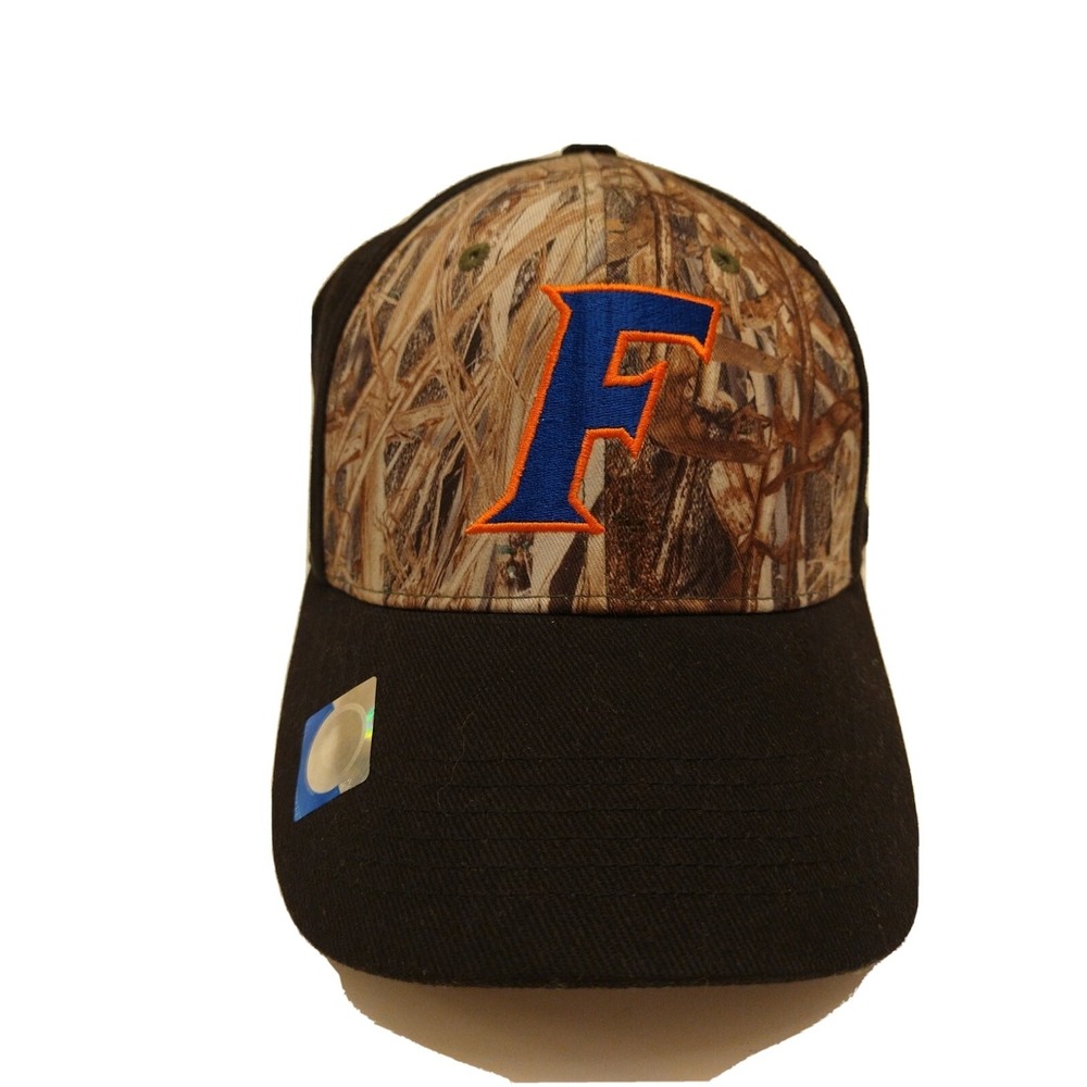 Florida Gators Camouflaged Black Baseball Hat Cap Strapback College Football Hat